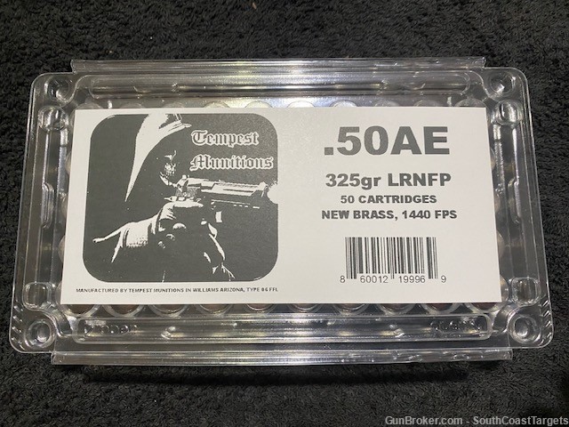 50ct box .50AE .50 Action Express .50 Desert Eagle 325gr-img-0