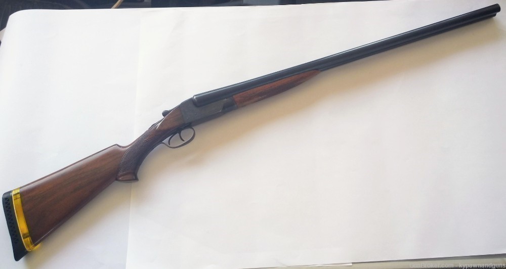 Ithaca Flues Field Grade Double Barrel Shotgun - 1917 Dated-img-0