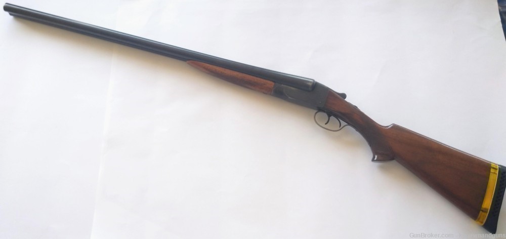 Ithaca Flues Field Grade Double Barrel Shotgun - 1917 Dated-img-1