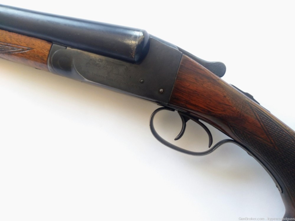 Ithaca Flues Field Grade Double Barrel Shotgun - 1917 Dated-img-7