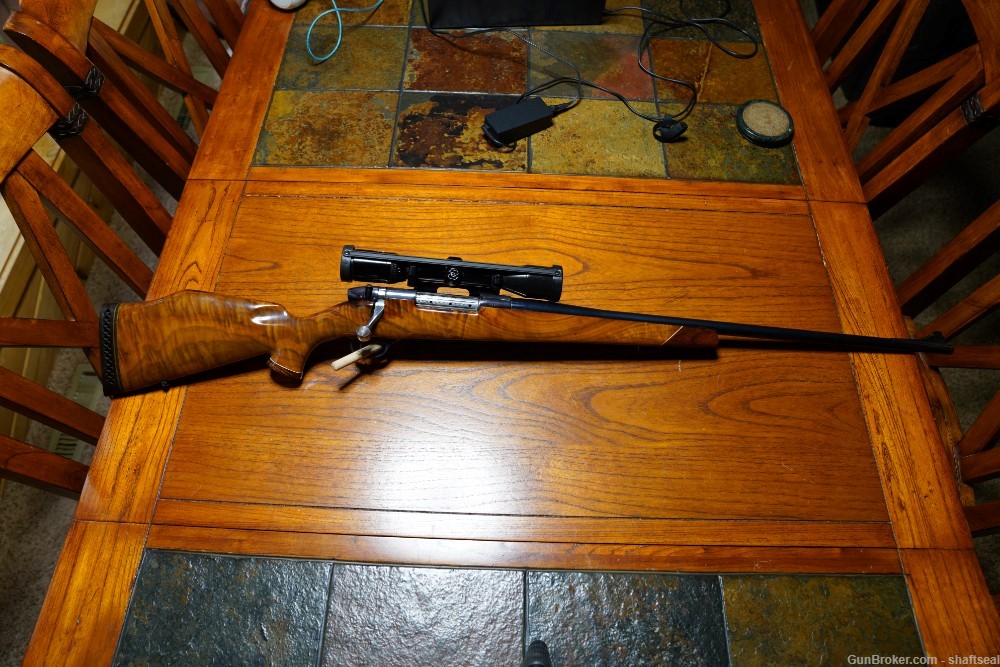 Weatherby Mark V Deluxe .340 wby mag with Zeiss Davari  scope  Belgium C&R-img-0