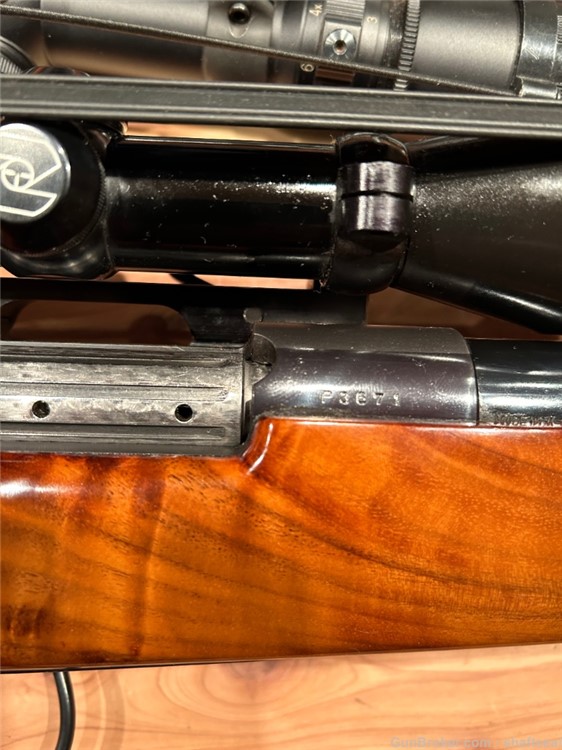 Weatherby Mark V Deluxe .340 wby mag with Zeiss Davari  scope  Belgium C&R-img-9