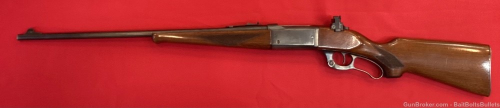 Savage 99 300 Savage Lever Action 24” 5rd Drilled and Tapped Used-img-1