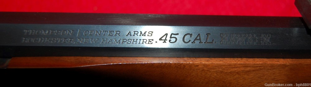 Thompson Center 45 Caliber Hawken Black Powder Rifle T/C-img-2