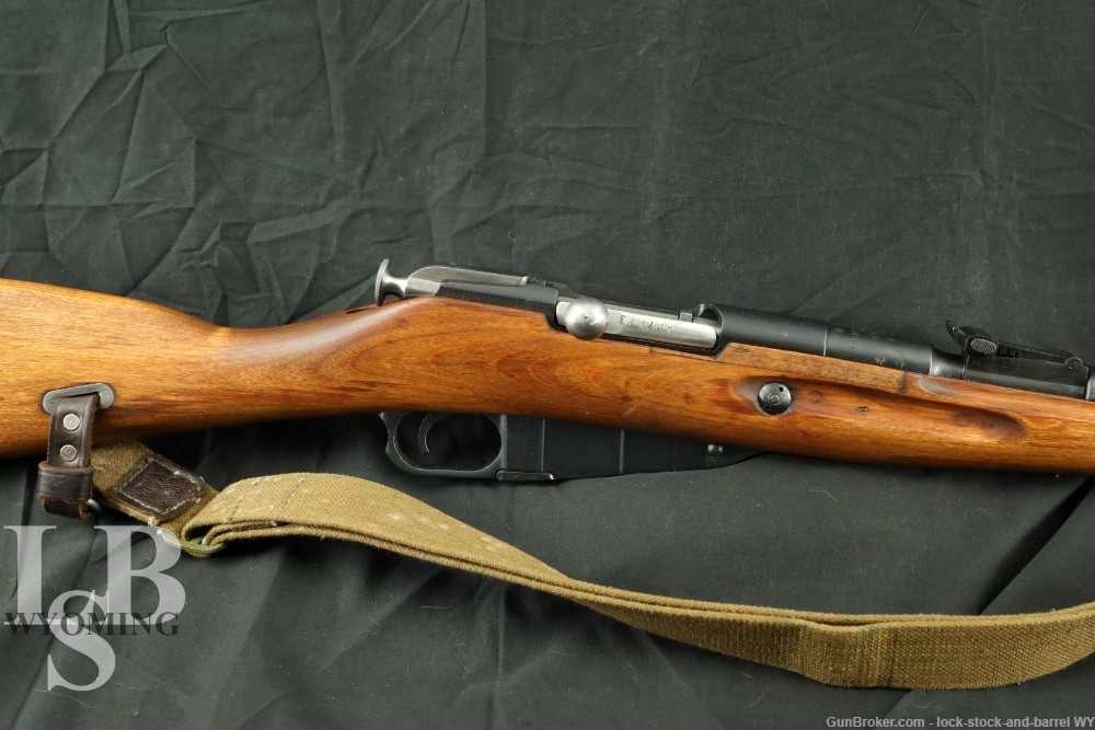 Russian WW2 Izhevsk Mosin Nagant M38 Carbine 7.62x54R Bolt Action Rifle C&R-img-0