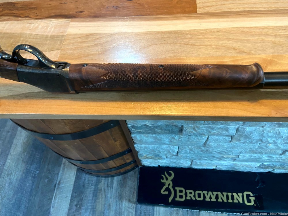Browning 1885 45-70 govt. BPCR lever action rifle HIGH WALL LNIB 1996-1998-img-23
