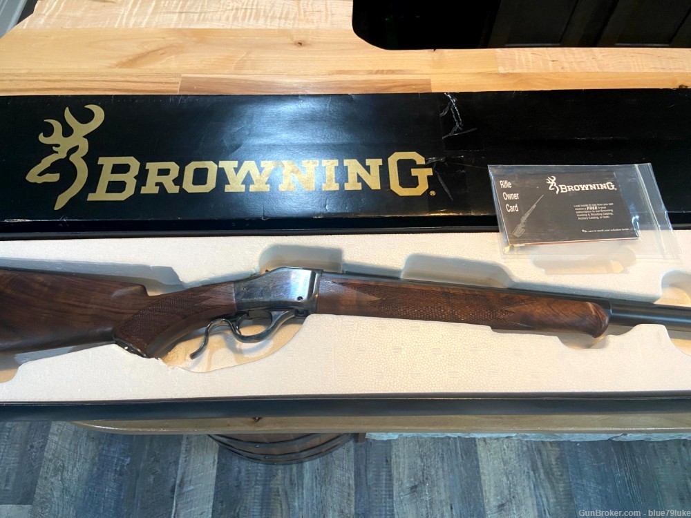 Browning 1885 45-70 govt. BPCR lever action rifle HIGH WALL LNIB 1996-1998-img-29