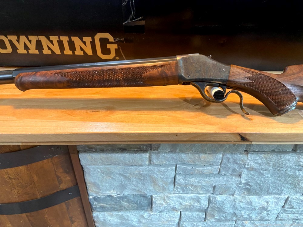 Browning 1885 45-70 govt. BPCR lever action rifle HIGH WALL LNIB 1996-1998-img-5