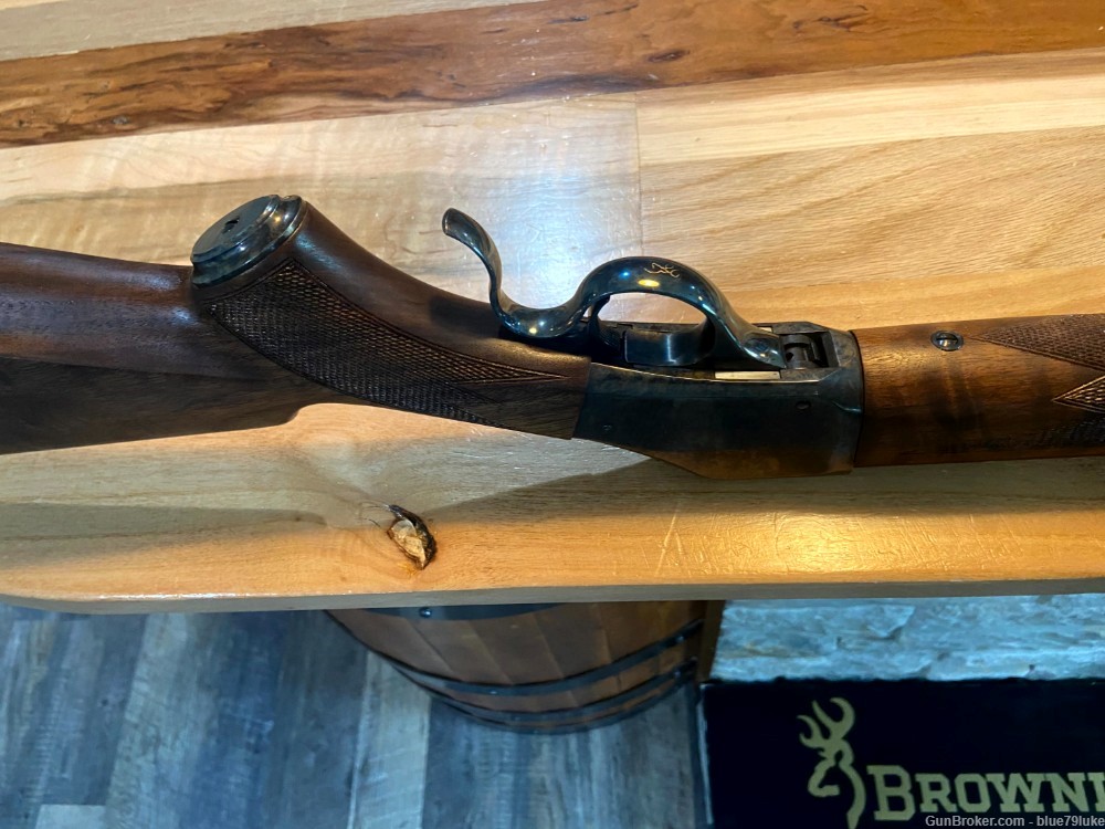 Browning 1885 45-70 govt. BPCR lever action rifle HIGH WALL LNIB 1996-1998-img-24