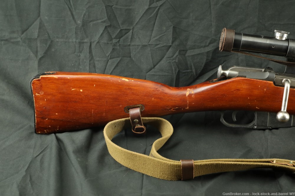 WWII Russian Tula Mosin Nagant 91/30 PU Sniper-Style 7.62x54 Rifle 1939 C&R-img-3