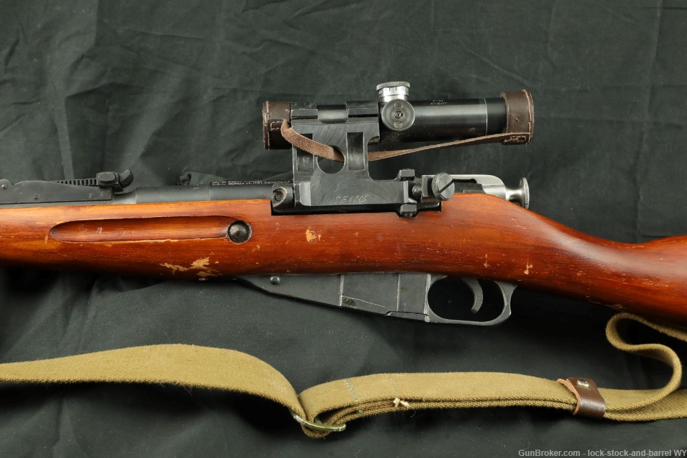 WWII Russian Tula Mosin Nagant 91/30 PU Sniper-Style 7.62x54 Rifle 1939 C&R-img-10