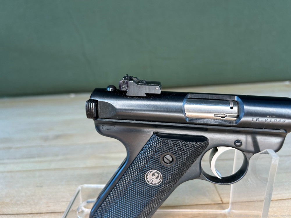 Ruger Mark II Semi Auto Pistol 22 LR 7" Used 1 Mag 1983 Target MKII Estate -img-11