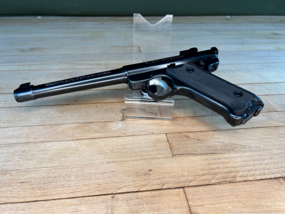 Ruger Mark II Semi Auto Pistol 22 LR 7" Used 1 Mag 1983 Target MKII Estate -img-18