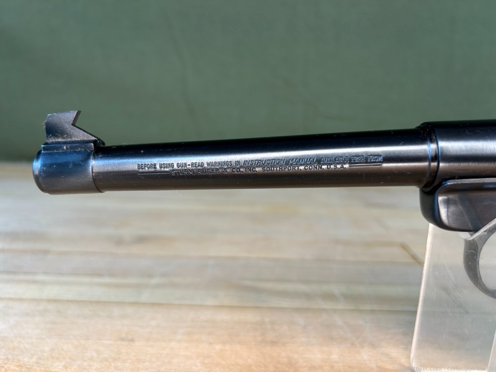 Ruger Mark II Semi Auto Pistol 22 LR 7" Used 1 Mag 1983 Target MKII Estate -img-3