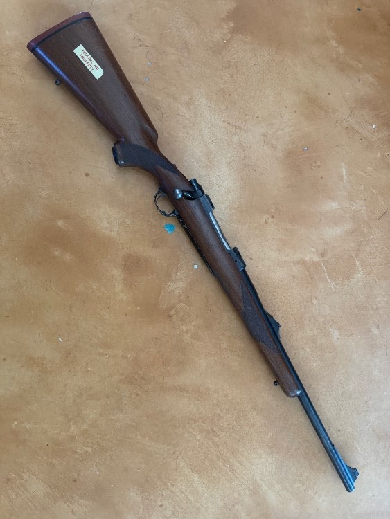 Ruger m77 tang safety .338 win mag penny auction -img-0