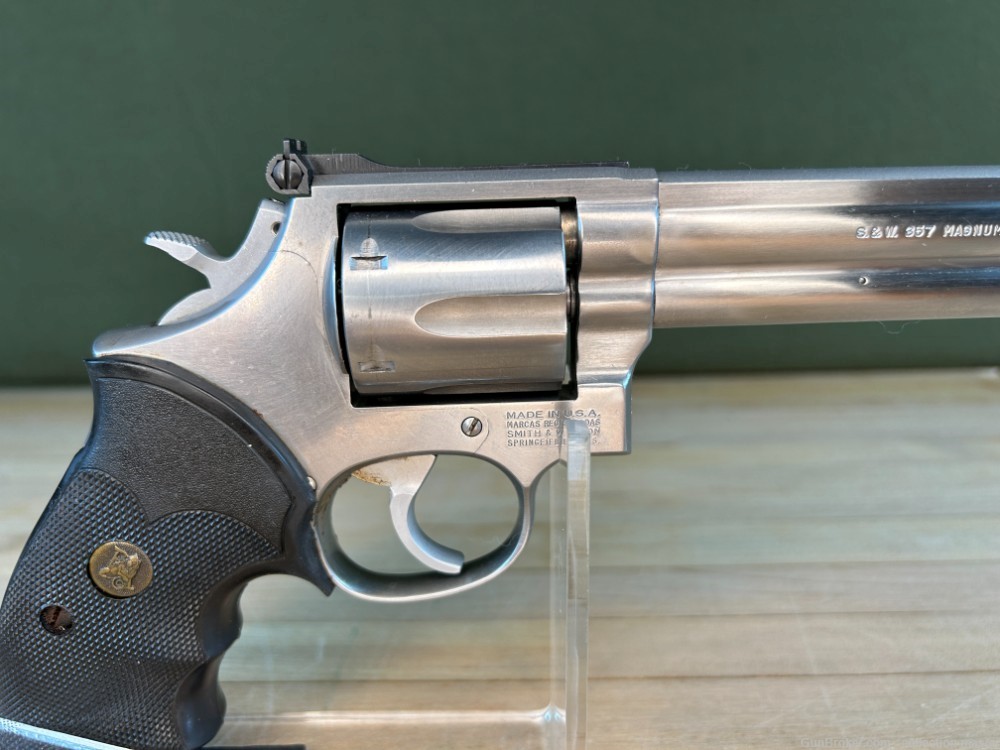 Smith & Wesson Model 686 Revolver .357 Magnum MAG 6" Brl Stainless Ported -img-13