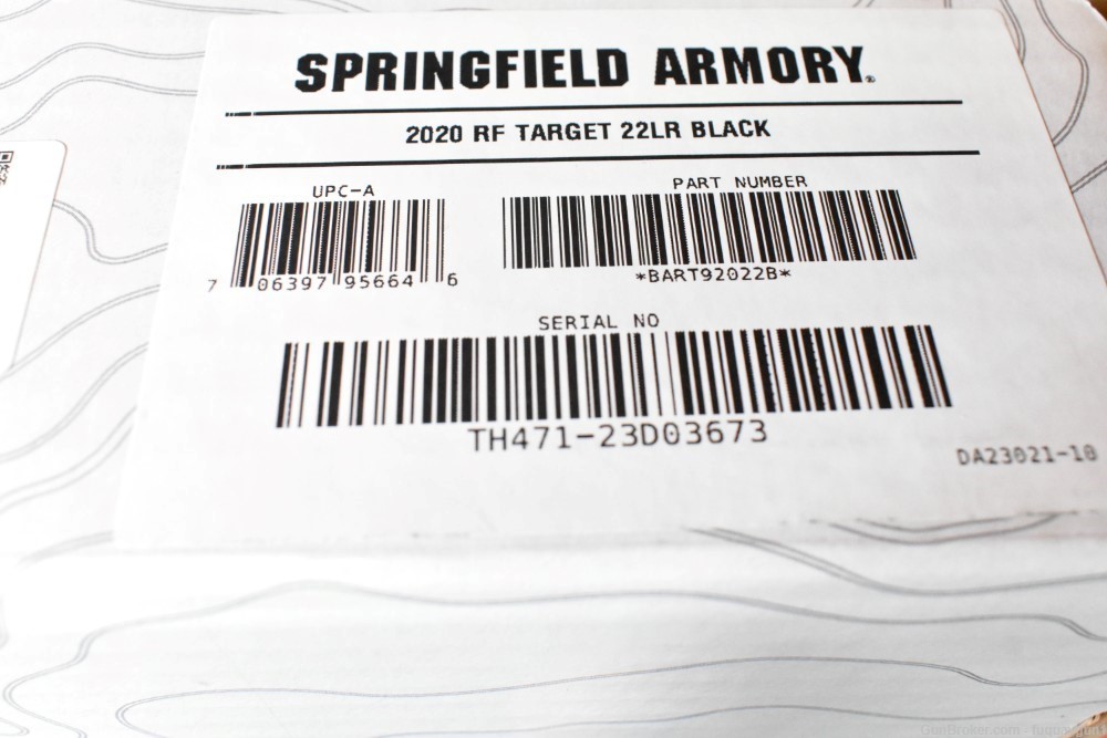 Springfield 2020 Rimfire Target 22LR 20" Heavy BART92022B 2020-2020-img-9