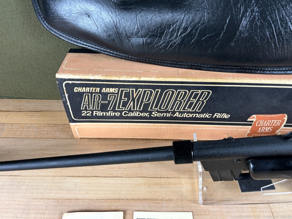 Charter Arms AR-7 Explorer Survival Rifle .22 LR VGC With Original Box /Bag-img-30