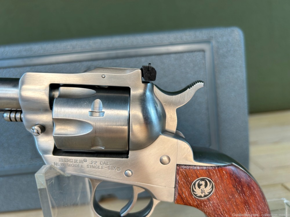 Ruger New Model Single Six Revolver Used .22LR/MAG 5.5" Brl Single Action -img-6