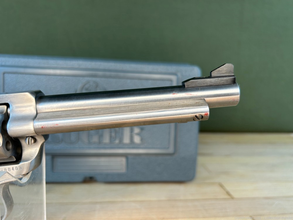 Ruger New Model Single Six Revolver Used .22LR/MAG 5.5" Brl Single Action -img-15