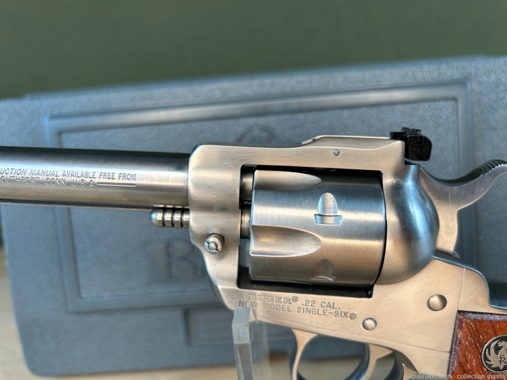 Ruger New Model Single Six Revolver Used .22LR/MAG 5.5" Brl Single Action -img-5