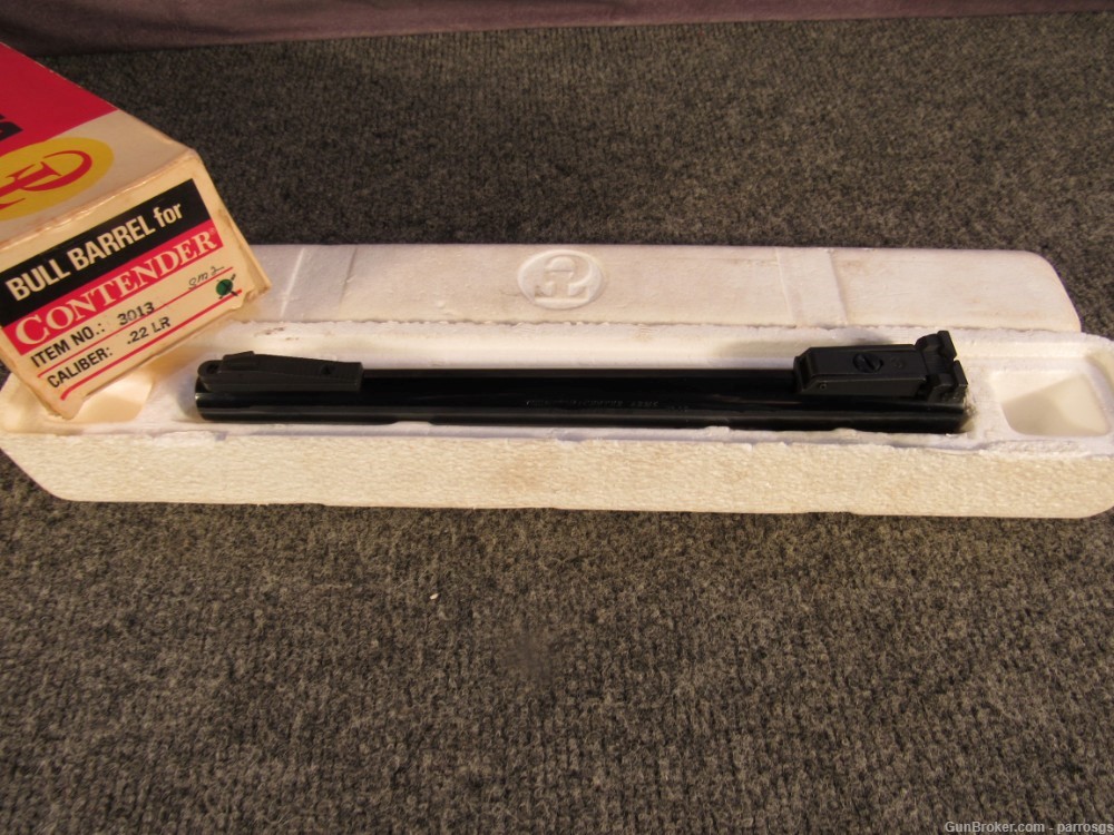 Thompson Center Contender 22 LR 10" Barrel as new in box  TC  MINT-img-0