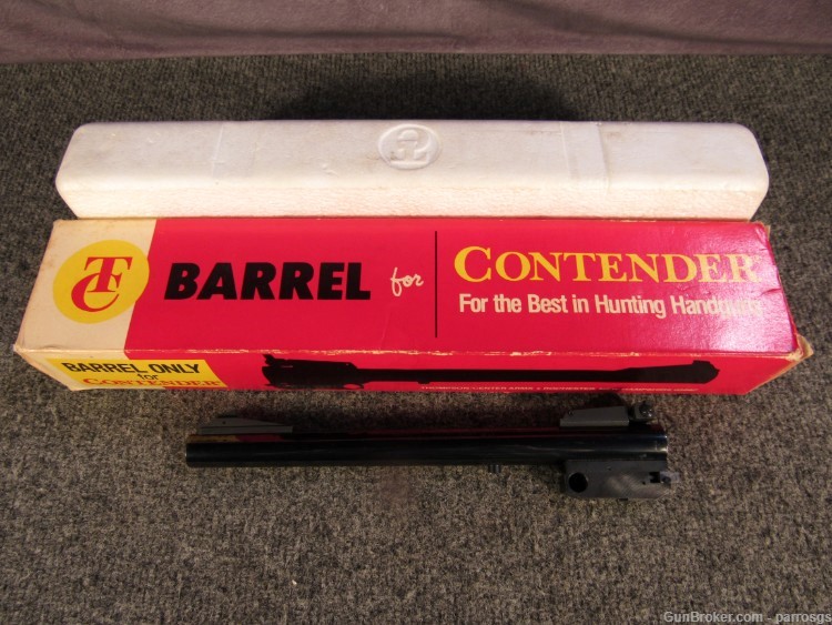 Thompson Center Contender 22 LR 10" Barrel as new in box  TC  MINT-img-9