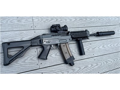 Swiss Sig 552 LB converted to Sig 552A1 Stgw07 Swiss Special Forces Setup