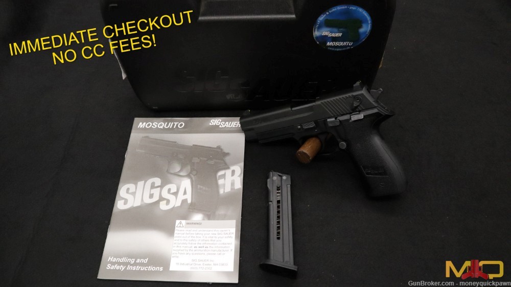 Sig Sauer Mosquito 22LR Great Condition In Case Penny Start!-img-0