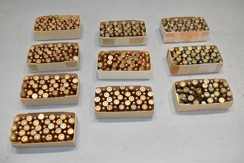 10 Boxes 493 Rds 30 Luger Pistol Ammunition MOSTLY W-W & Western READ-img-12