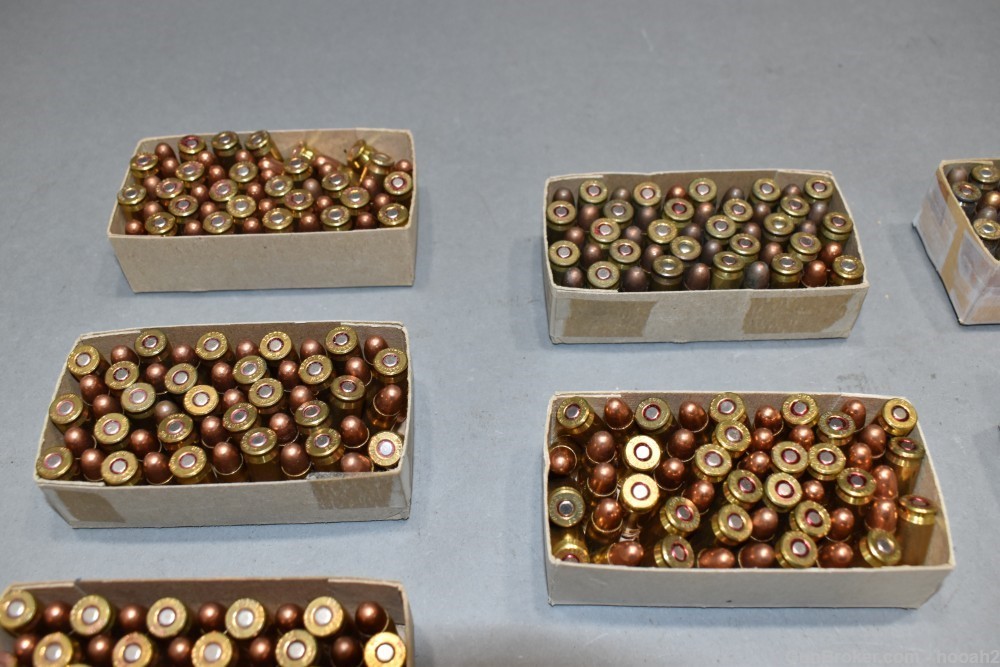 10 Boxes 493 Rds 30 Luger Pistol Ammunition MOSTLY W-W & Western READ-img-13