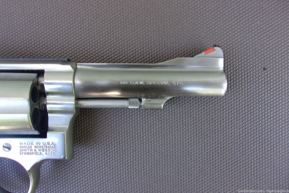 S&W Smith & Wesson 67 .38 Spcl 4" Stainless Revolver NICE 67-2 $1START-img-4