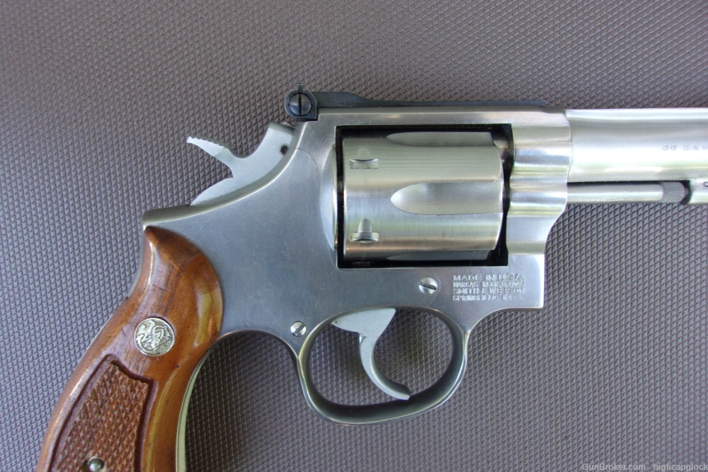 S&W Smith & Wesson 67 .38 Spcl 4" Stainless Revolver NICE 67-2 $1START-img-3