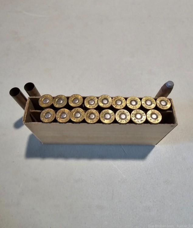 Vintage Box of .38-55 Winchester Rounds-img-4