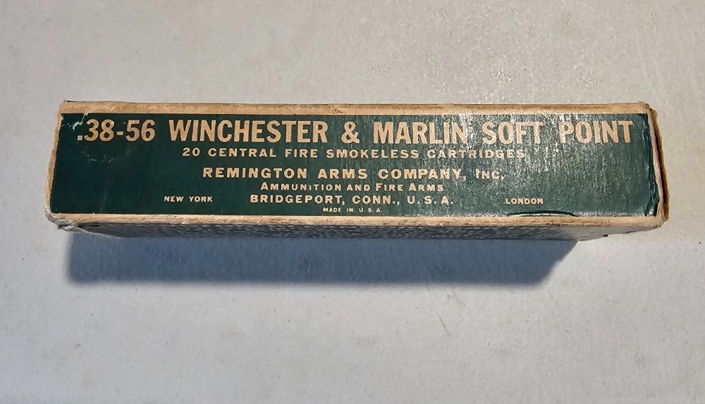 Vintage Box of .38-56 Winchester & Marlin Ammo-img-3