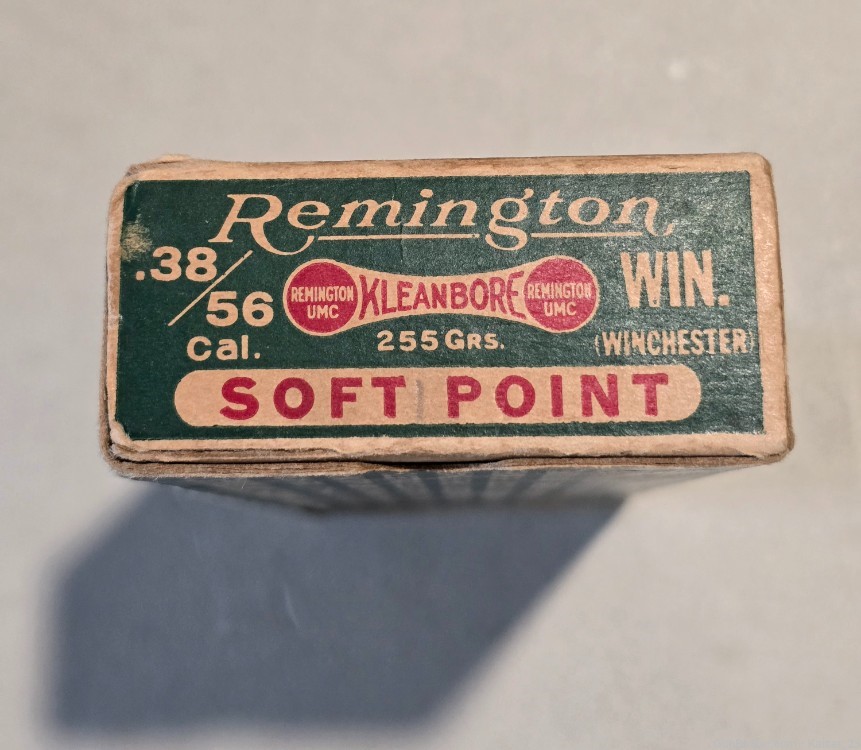 Vintage Box of .38-56 Winchester & Marlin Ammo-img-1
