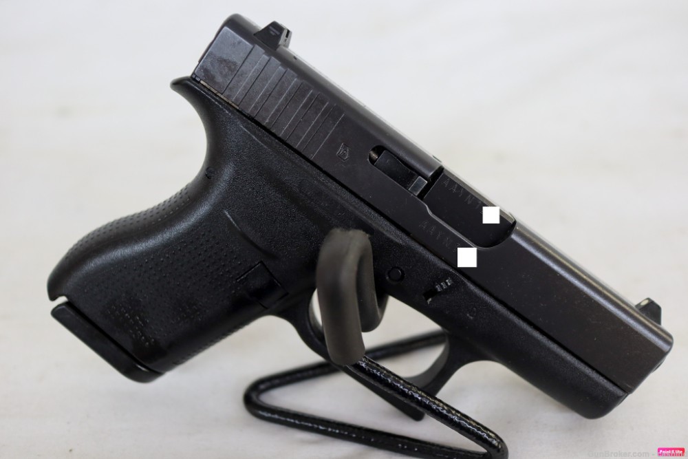 Glock Model 42 .380ACP 3.25” S.Auto Subcompact Pistol – Black Polymer -img-1