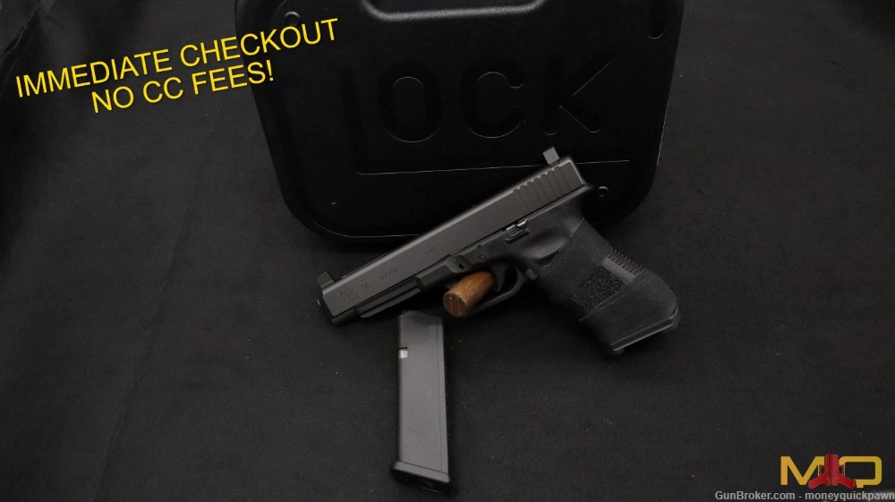 Glock G34 9mm Great Condition In Case Penny Start!-img-0