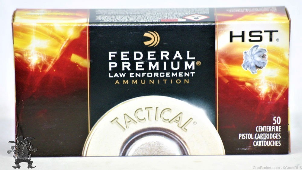 Federal HST 40 s&w 180 Grain JHP LE HST Tactical 40 cal 50 Rounds-img-1