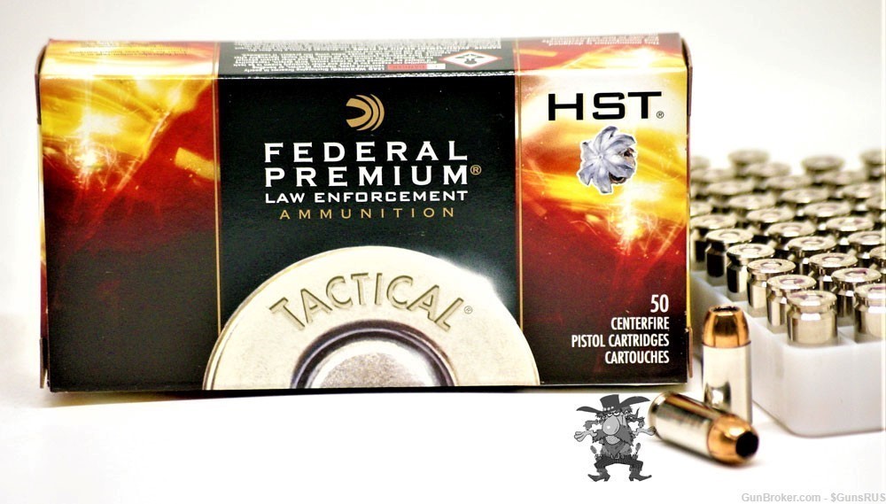 Federal HST 40 s&w 180 Grain JHP LE HST Tactical 40 cal 50 Rounds-img-3