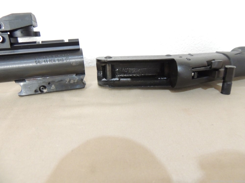 .44 Magnum H&R Handi-Rifle Synthetic Minty 44 REM MAG 22” Semi Heavy LNIB -img-28