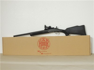 .44 Magnum H&R Handi-Rifle Synthetic Minty 44 REM MAG 22” Semi Heavy LNIB 
