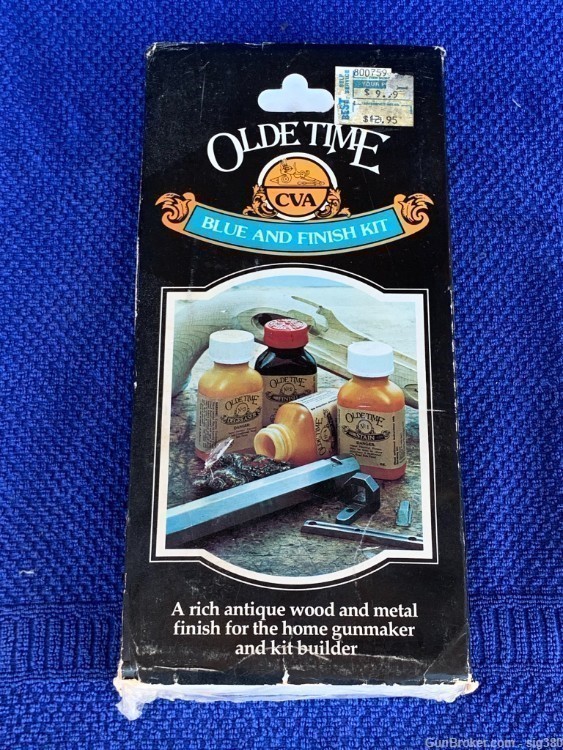 VINTAGE CVC OLD TIME BLUE AND FINISH KIT, SEALED-img-0