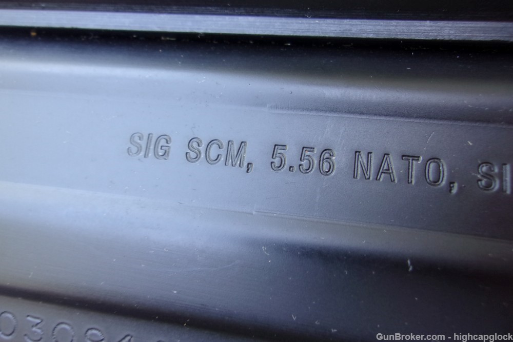 Sig Sauer SCM 5.56 Semi Auto 16" Rifle VERY NICE Must See 5.56 NATO $1START-img-11
