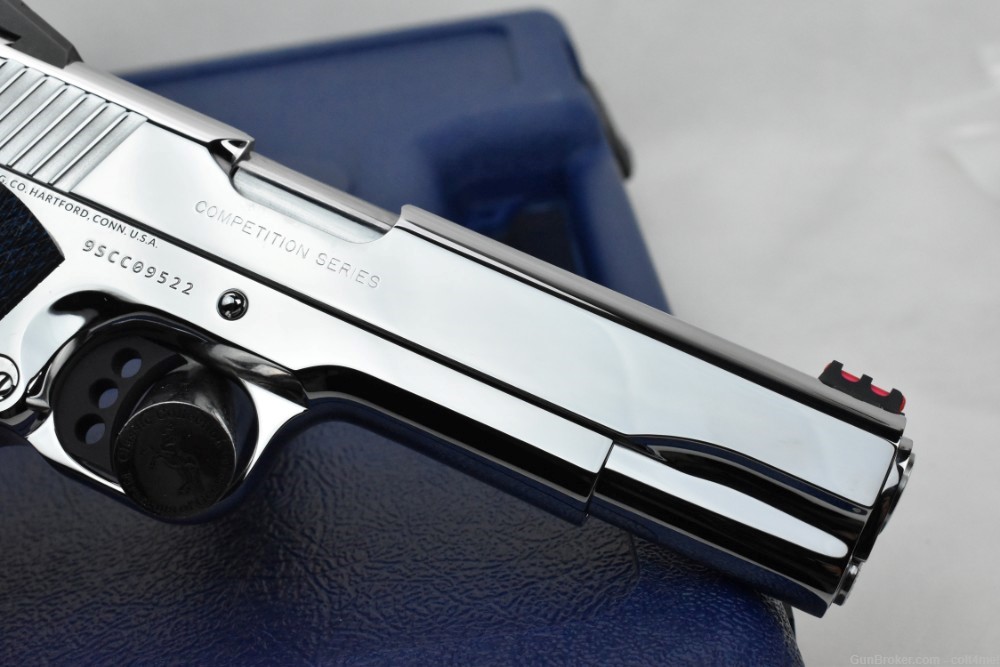 BRIGHT STAINLESS Colt Competition 9mm Model O1072CCS - NEW 1911-img-11