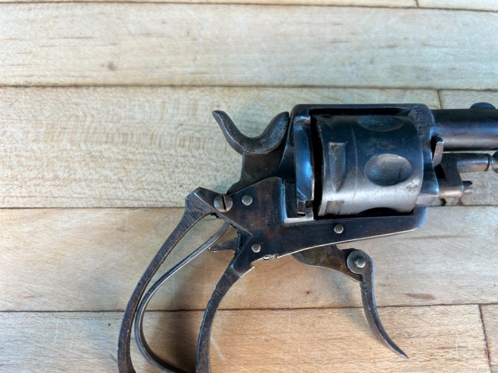 Belgian Pocket Revolver .30 Cal Folding Trigger Velo Dog Gunsmith ...