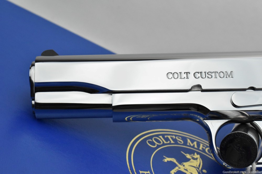 RARE Colt Custom Govt 1911 .38 Super w/ Genuine Ivory Grips - BRAND NEW  -img-4