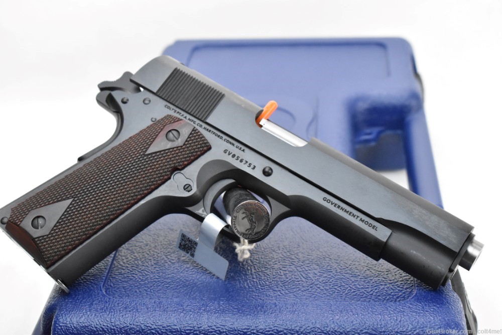 Colt Classic 1911 BLUE .38 Super with NO ROLL MARKS O1911C-38-Z O1911C-38 -img-6