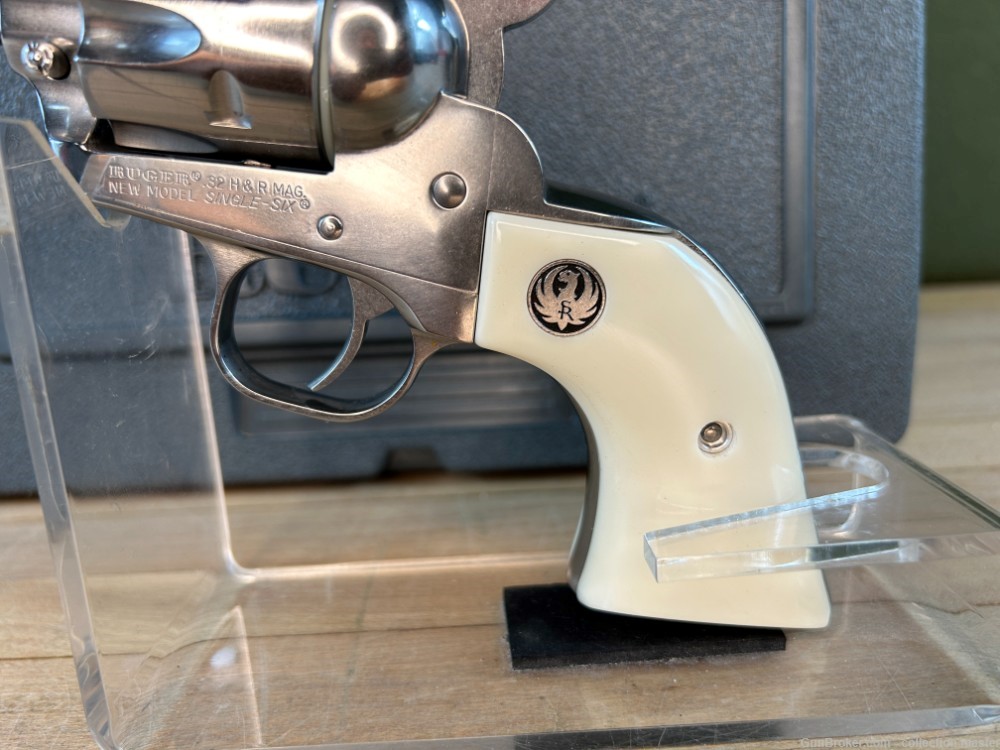Ruger New Model Single Six Revolver Used .32 H&R MAG 4.5" Single Action -img-7