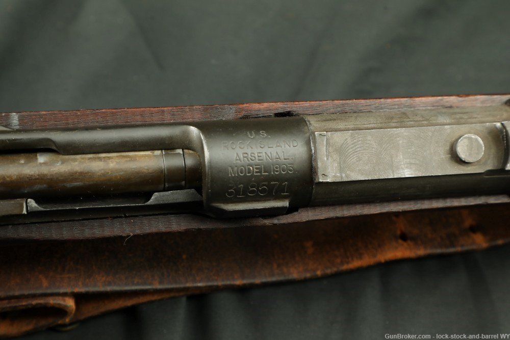 Rock Island Arsenal RIA Model 1903 .30-06 Sprg. WWII Bolt Action Rifle C&R-img-27